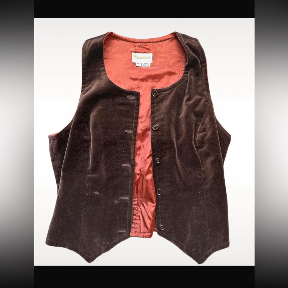 Brown vest